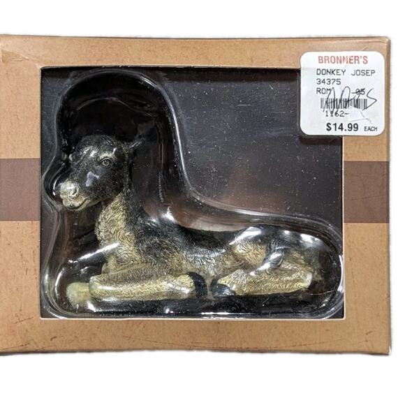 Donkey Joseph’s Studio by Roman # 34375 Nativity Figurine Beast of Burden - Picture 9 of 13